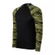 Tricou cu maneca lunga unisex Camuflaj verde Tricou cu maneca lunga unisex Camuflaj verde