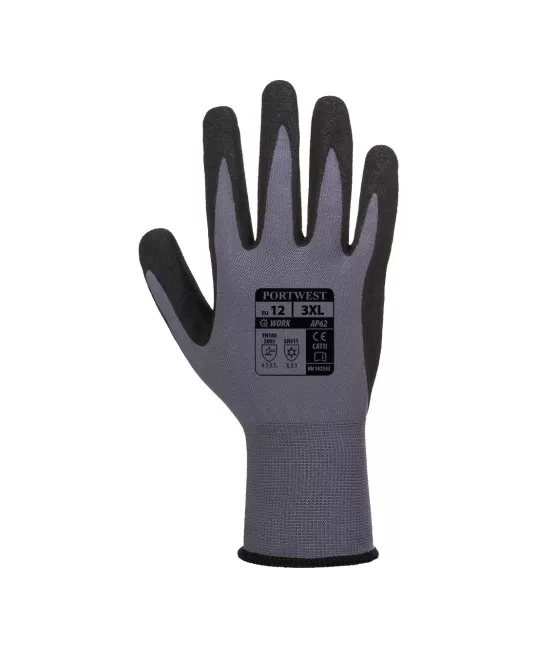 Manusi de protectie impermeabile la apa si uleiuri [AP62] Negru si gri