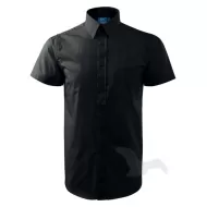 Camasa clasica maneca scurta, 120g/m2  Negru