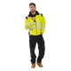 Jacheta premium softshell HiVis reflectorizant PW3, Galben negru Jacheta premium softshell HiVis reflectorizant PW3, Galben negru
