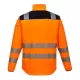 Jacheta premium softshell HiVis reflectorizant PW3, Portocaliu negru Jacheta premium softshell HiVis reflectorizant PW3, Portocaliu negru