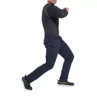 Pantaloni  cargo stretch, bumbac 255g/m2, bleumarin