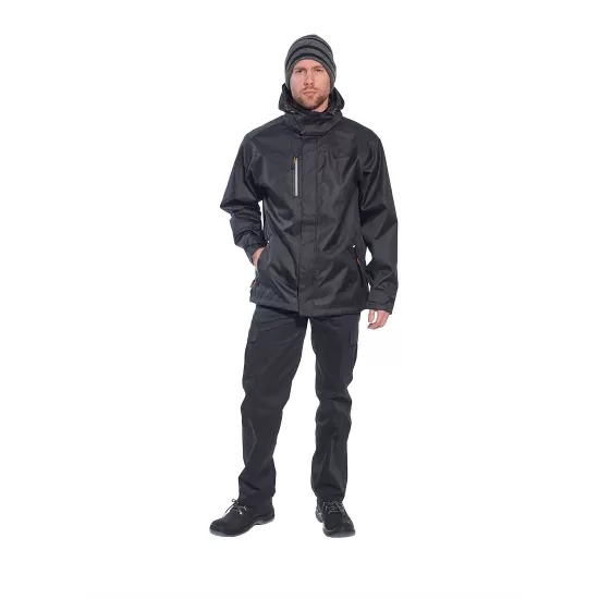 Jacheta de protectie impermeabila, colectia Extreme Rainwear, Negru Jacheta de protectie impermeabila, colectia Extreme Rainwear, Negru