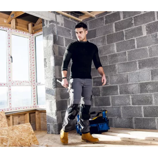 Pantaloni de lucru cargo PW3, Negru, tercot 300g/m2 Pantaloni de lucru cargo PW3, Negru, tercot 300g/m2