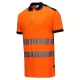 Tricou polo premium HiVis, 55% bumbac, Portocaliu Neon
