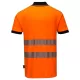 Tricou polo premium HiVis, 55% bumbac, Portocaliu Neon
