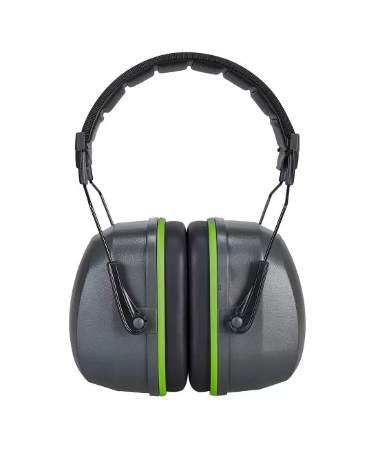 Antifoane externe premium, banda usoara si confortabila, SNR 34dB, Gri