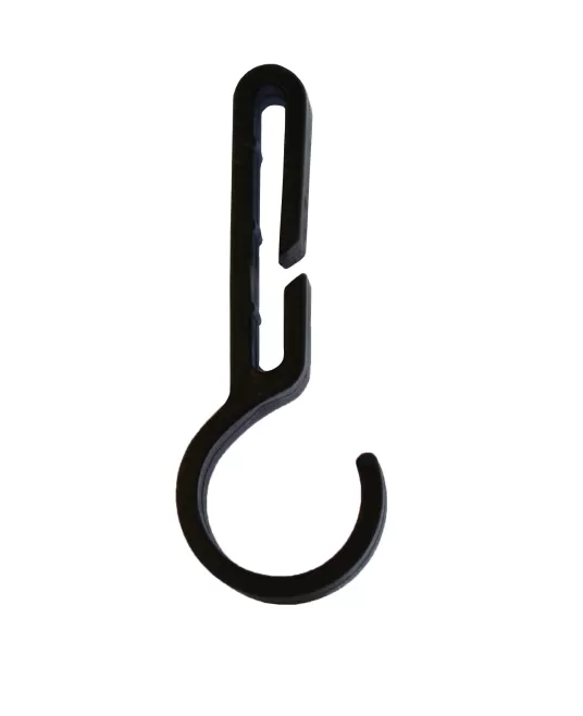 Cleme Universale pentru Lanterne Frontale 100 buc [PA04] Negru