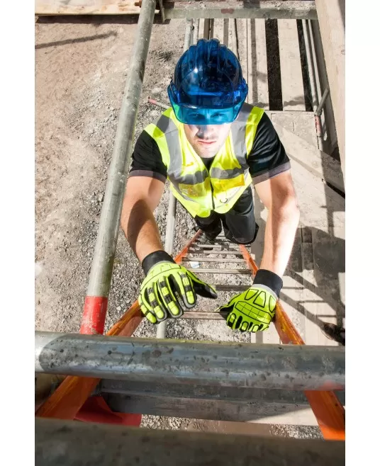 Vesta reflectorizanta plasa mesh respirabila, galben Vesta reflectorizanta plasa mesh respirabila, galben