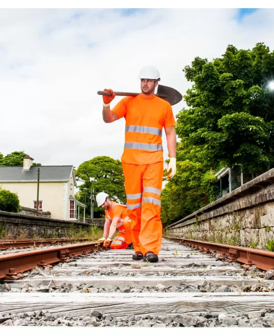 Tricou reflectorizant, calitate premium Portwest, Portocaliu