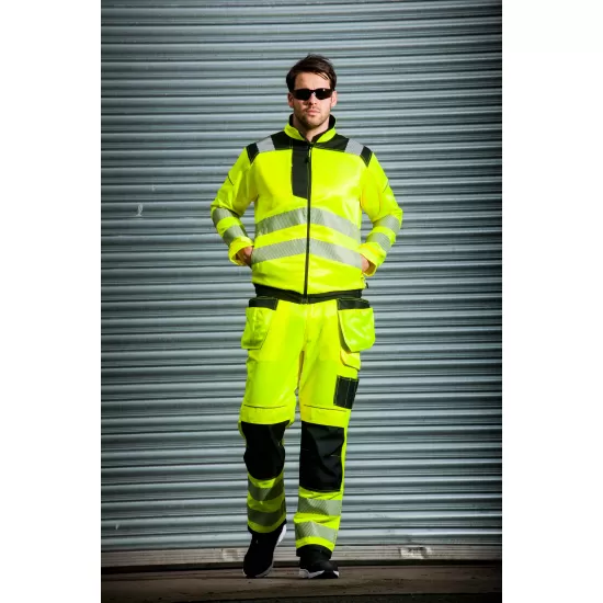 Pantaloni reflectorizanti Hi-Vis Vision, gama premium PW3 [T501] Portocaliu