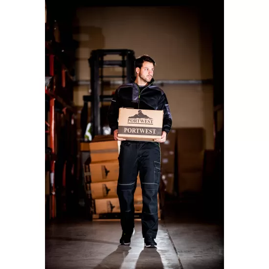 Pantaloni de lucru cargo PW3, Negru, tercot 300g/m2 Pantaloni de lucru cargo PW3, Negru, tercot 300g/m2