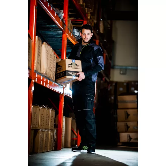Pantaloni de lucru cargo PW3, Negru, tercot 300g/m2 Pantaloni de lucru cargo PW3, Negru, tercot 300g/m2
