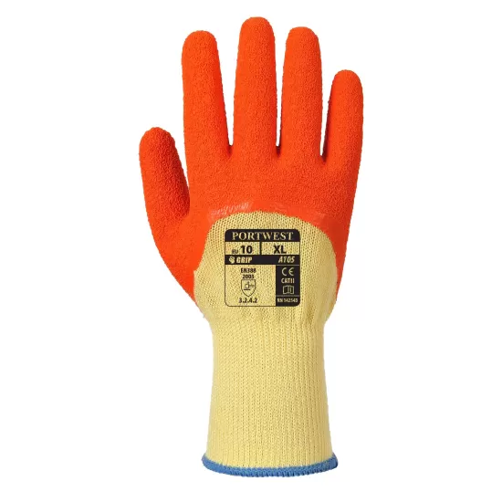 Manusi de protectie Grip Xtra [A105] Galben si portocaliu