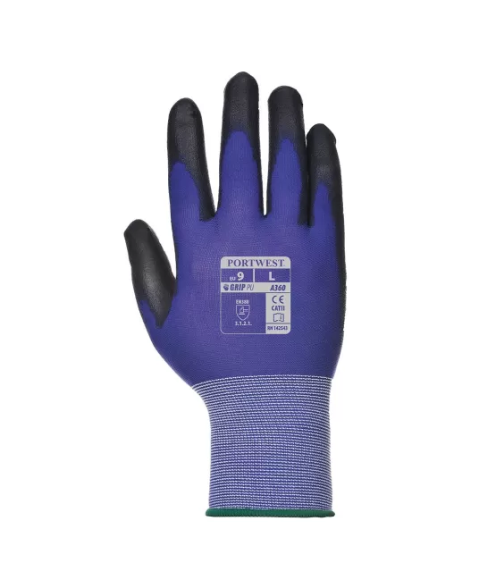 Manusi de protectie Senti-Flex [A360] Negru si albastru