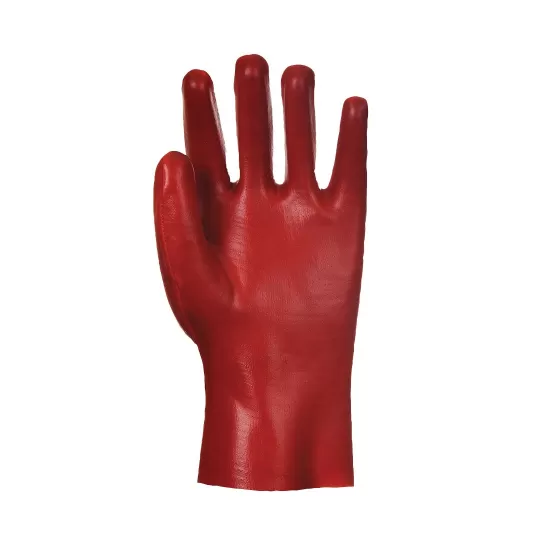 Manusi PVC impermeabile, manipulare uleiuri, lungime 27 cm, rosii Manusi PVC impermeabile, manipulare uleiuri, lungime 27 cm, rosii