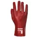 Manusi PVC impermeabile, manipulare uleiuri, lungime 27 cm, rosii Manusi PVC impermeabile, manipulare uleiuri, lungime 27 cm, rosii