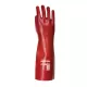 Manusi PVC impermeabile, manipulare uleiuri, lungime 45 cm, rosii Manusi PVC impermeabile, manipulare uleiuri, lungime 45 cm, rosii