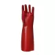 Manusi PVC impermeabile, manipulare uleiuri, lungime 45 cm, rosii Manusi PVC impermeabile, manipulare uleiuri, lungime 45 cm, rosii