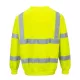 Hanorac reflectorizant cu maneca lunga, inalta vizibilitate, 300g/m2 [B303] Portocaliu