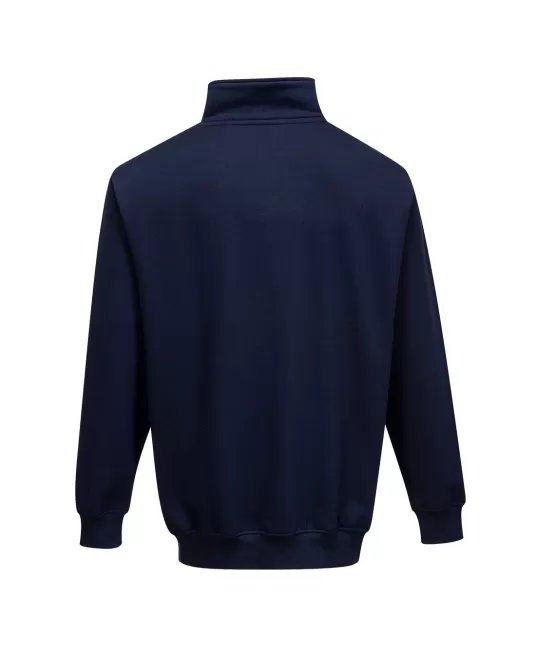 Pulover Sorrento Zip Neck [B309] Bleumarin