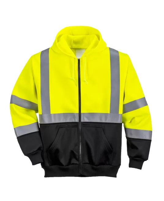 Hanorac HiVis ignifug si antistatica, Galben si negru Hanorac HiVis ignifug si antistatica, Galben si negru