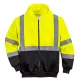 Hanorac de protectie reflectorizant, protectie ignifuga si antistatica, bicolor [B315] Galben si negru