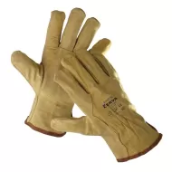 Manusi de protectie integral din piele spalt de porc Galben