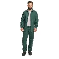 Costum de lucru vara (jacheta+pantaloni), bumbac 200g/m2, Verde