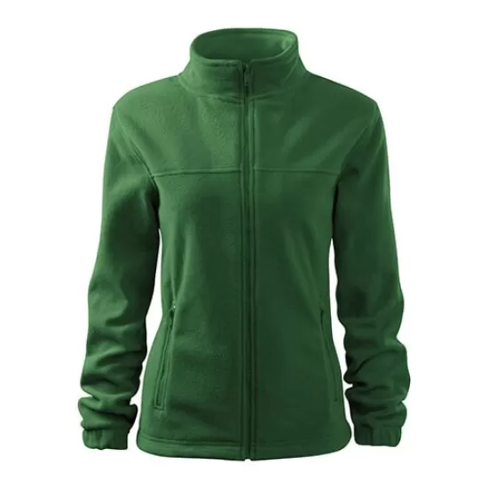 Jacheta fleece femei, 280g/m2 , Malfini 504 Verde sticla Jacheta fleece femei, 280g/m2 , Malfini 504 Verde sticla