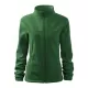 Jacheta fleece femei, 280g/m2 , Malfini 504 Verde sticla Jacheta fleece femei, 280g/m2 , Malfini 504 Verde sticla