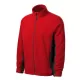 Jacheta fleece barbati bicolora,220g/m2 Rosu-negru Jacheta fleece barbati bicolora,220g/m2 Rosu-negru