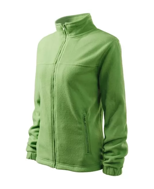 Jacheta fleece femei, 280g/m2 , Malfini 504 Verde iarba