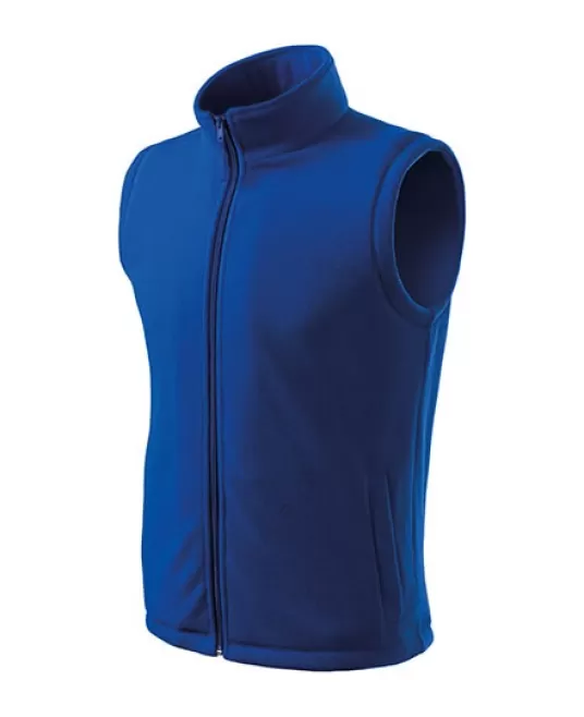 Vesta fleece unisex albastru regal 280g/m² – calduroasa Vesta fleece unisex albastru regal 280g/m² – calduroasa