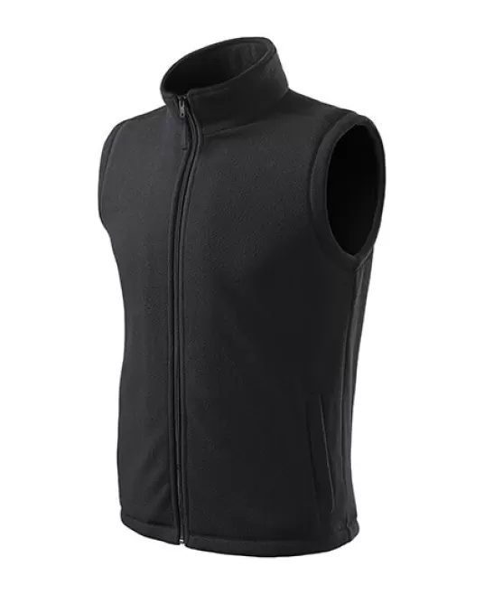 Vesta fleece unisex gri inchis, 280g/m² – calduroasa Vesta fleece unisex gri inchis, 280g/m² – calduroasa