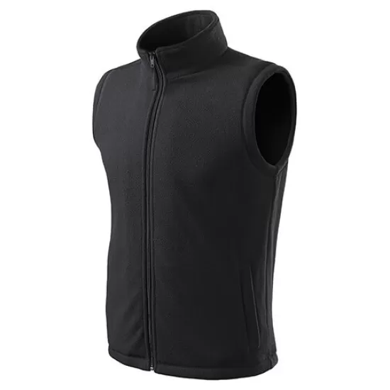 Vesta fleece unisex, calduroasa si rezistenta la vant, 280g/m2 Ebony Grey Vesta fleece unisex, calduroasa si rezistenta la vant, 280g/m2 Ebony Grey