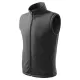 Vesta fleece unisex, calduroasa si rezistenta la vant, 280g/m2 Gri metalic Vesta fleece unisex, calduroasa si rezistenta la vant, 280g/m2 Gri metalic