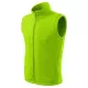 Vesta fleece unisex, calduroasa si rezistenta la vant, 280g/m2 Lime Vesta fleece unisex, calduroasa si rezistenta la vant, 280g/m2 Lime