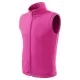 Vesta fleece unisex, calduroasa si rezistenta la vant, 280g/m2 Rosu fucsie Vesta fleece unisex, calduroasa si rezistenta la vant, 280g/m2 Rosu fucsie