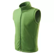 Vesta fleece unisex verde iarba 280g/m² – calduroasa