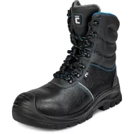 Bocanci inalti de iarna S3 CI, 6 luni garantie in purtare, Negru