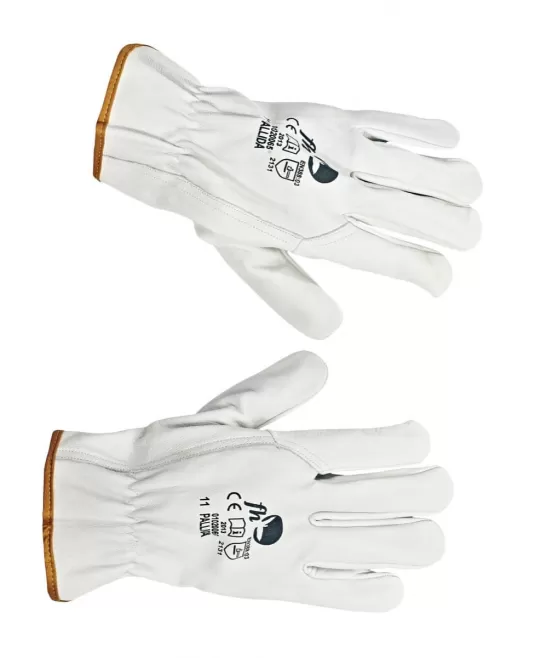 PALLIDA Manusi de protectie din piele Gri