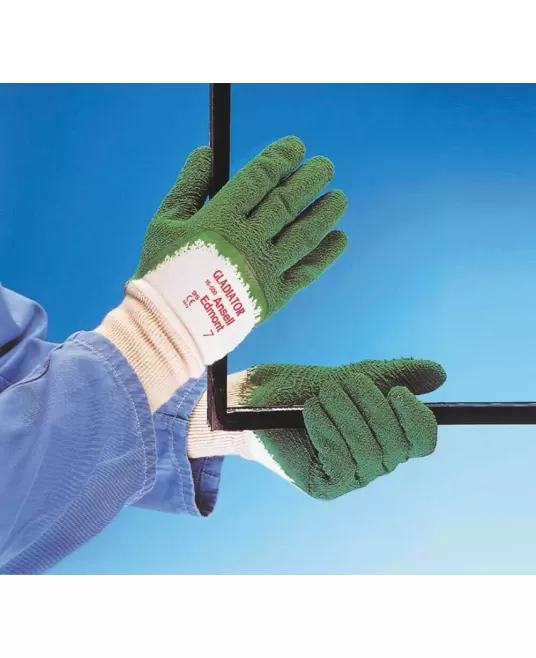 Manusi de protectie manipulare sticla si obiecte mari Ansell Edge 16-500 Verde Manusi de protectie manipulare sticla si obiecte mari Ansell Edge 16-500 Verde