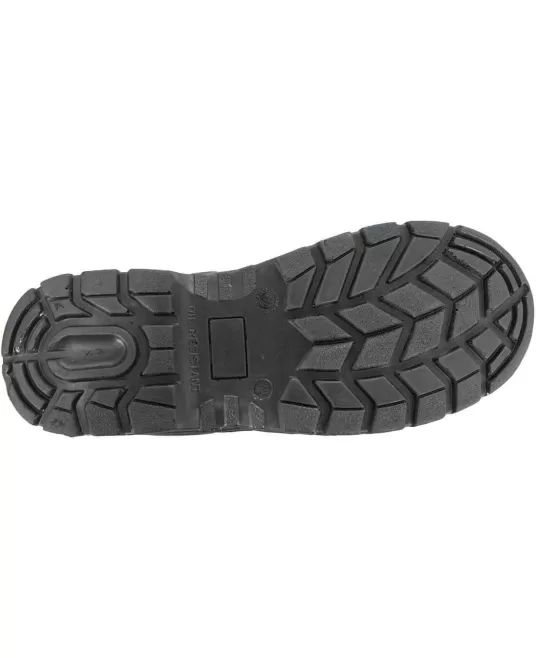 Bocanci de protectie, bombeu compozit, talpa PU/PU, S1 [FC21] Negru