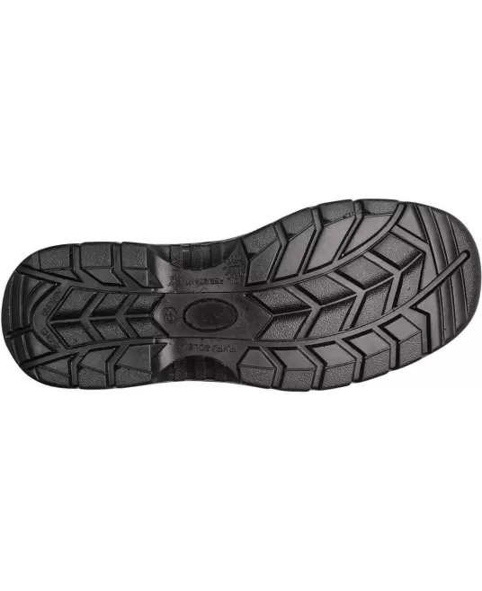 Pantofi de protectie cu bombeu metalic si lamela, perforatii pentru plus de respirabilitate S1P [FW02] Gri