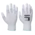 Manusi de protectie ESD antistatice, impregnate cu PU pe varful degetelor [A198] Gri