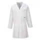 Halat medical barbati, bumbac, 305 g/mp [C851] Alb