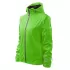 Jacheta softshell pentru femei, gluga, 3 straturi Verde mar