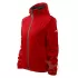 Jacheta softshell pentru femei, gluga, 3 straturi Rosu