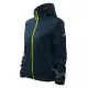 Jacheta softshell pentru femei, gluga, 3 straturi Albastru marin Jacheta softshell pentru femei, gluga, 3 straturi Albastru marin